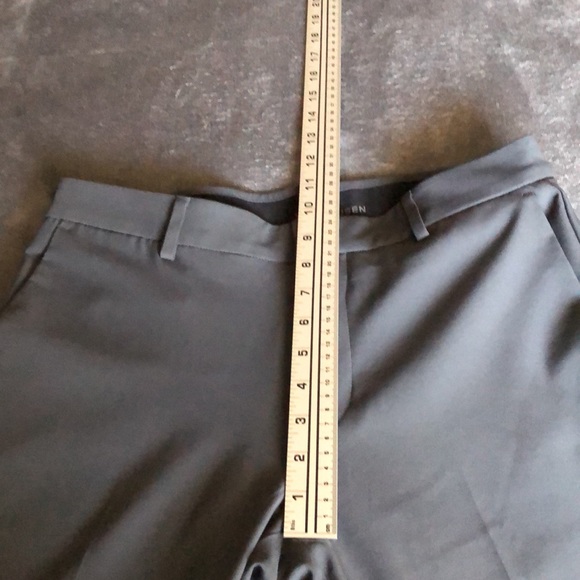 Men’s size 30 X 32 slim Van Heusen gray dress pants - Picture 5 of 11